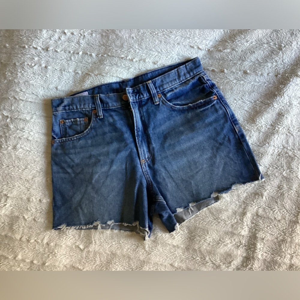 Women's Blue Denim Shorts